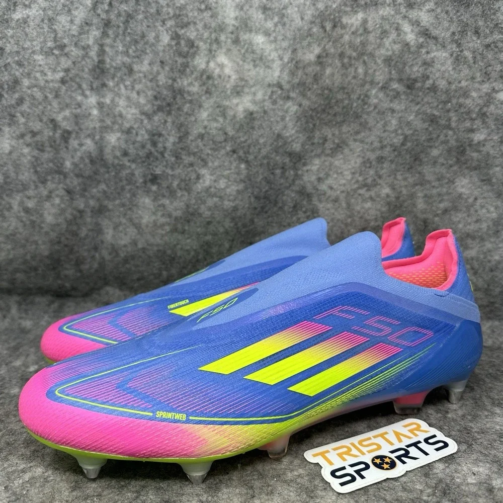 Adidas F50 Elite LL SG Soccer Cleats Mens 12 Blue Pink Celestial Victory IE1278